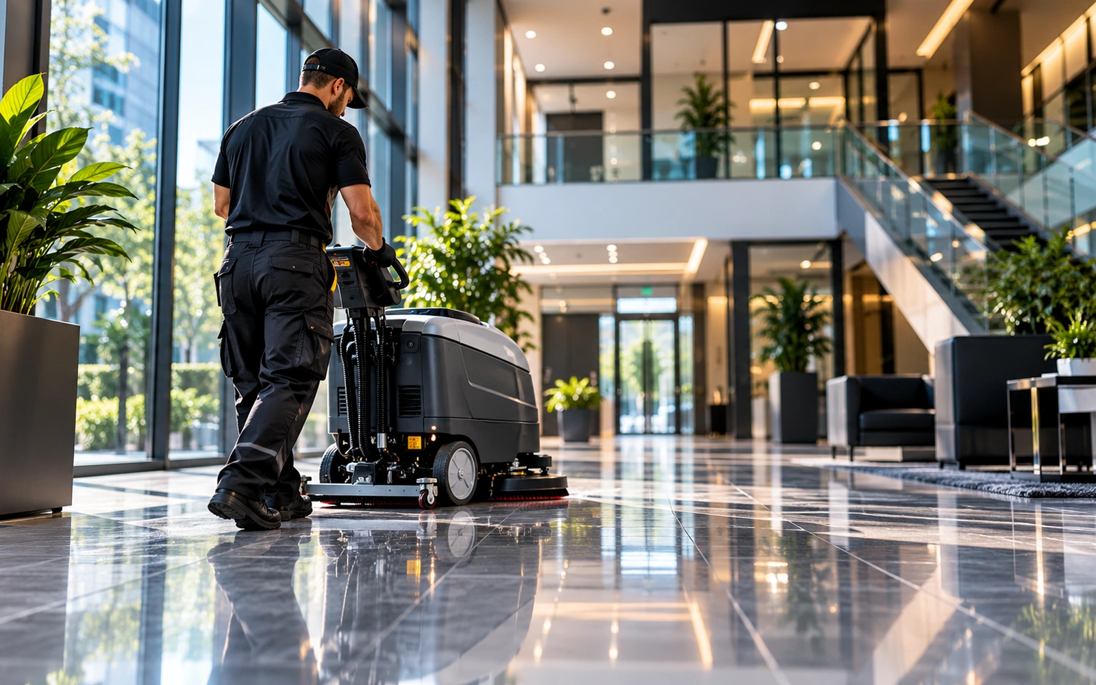 Gebäudereinigung von BM Facility Service